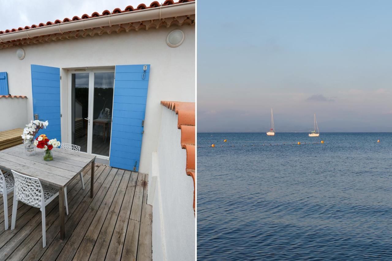 Appartements Acces Prive Plage De La Bergerie Hyères Exteriör bild